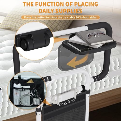 Barrière de lit extensible pour sécuriser les nuits à la maison - 6