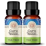 Tea Tree Essential Oil (Pack of 2 x 15 ml) - 100% Pure Therapeutic Grade, Essential Oil for Skin,...