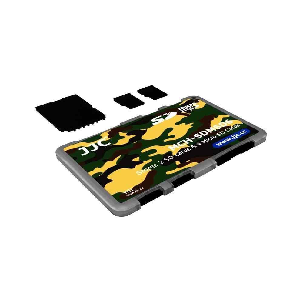 JJC Étui de Voyage pour Cartes mémoire avec Lecteur de Cartes USB 3.0 et Outil de Retrait de Carte dans la Fente pour SD x 1 TF/MSD x 2 Nano JJC Étui de Voyage pour Cartes mémoire avec Lecteur de Cartes USB 3.0 et Outil de Retrait de Carte dans la Fente pour SD x 1 TF/MSD x 2 Nano