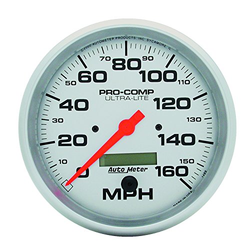 🔥 Auto Meter 4489 Ultra-Lite In-Dash Electric Speedometer 5.000 in.