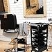 Salon Trolley Cart with Wheels & 5 Drawers, Salon Rolling Stations for Hair Stylist,Hairstylist for Beauty Tattoo Hairdressing Beauty Equipment, Black (T22-5DRAWER)