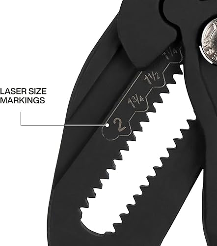 Miniatura 33 de Klein Tools D53102KIT Juego de llaves de alicates ajustables, alicates compactos de mandíbula lisa paralela de alto apalancamiento, 7 pulgadas y 10