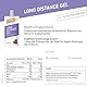 DEXTRO ENERGY LONG DISTANCE GEL WILDBERRY + MAGNESIUM + NATRIUM - 12x50ml (12er Pack) - Energy Gel für lange Workouts, Kohlenhydrat Konzentrat mit Elektrolyt Zusatz und Palatinose