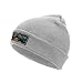 Winter Beanie Hats for Men Women,Birds and Flowers Sketch Printed Warm Knitted Beanies Hat,Acrylic Skull Cuffed Caps Light Gray-Birds and Flowers Sketch