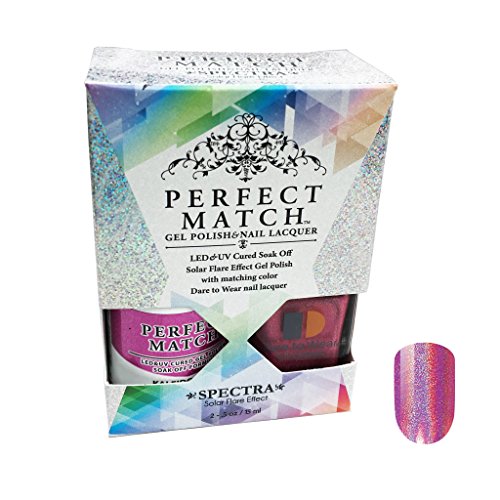 LeChat Perfect Match Spectra Collection Gel Polish + Nail Lacquer "Kaleidoscope" SPMS01