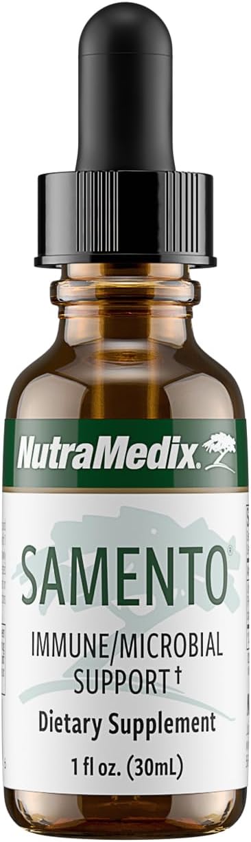 NutraMedix Samento Cat's Claw Tincture - Cat's Claw Tick Immune Support Supplement for Brain, Antioxidant, Cardiovascular & Microbial Support - Bioavailable Herbal Supplements from Nature (1oz / 30ml)