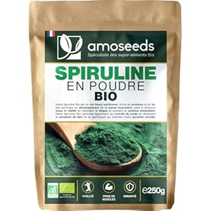 Spiruline en poudre BIO 250G | Natu...