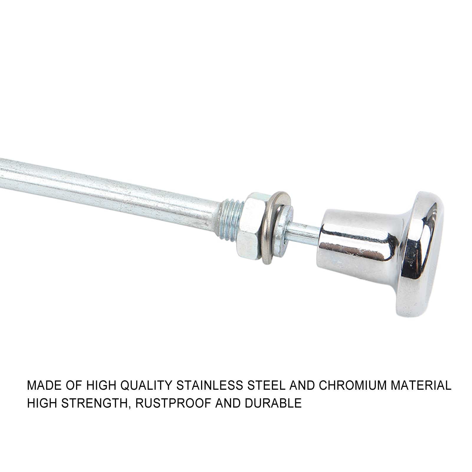 Universal Choke-Kabel 6 Fuß - Edelstahl Vergaser-Choke-Steuerkabel Für 4/6/8 Zylinder Motoren