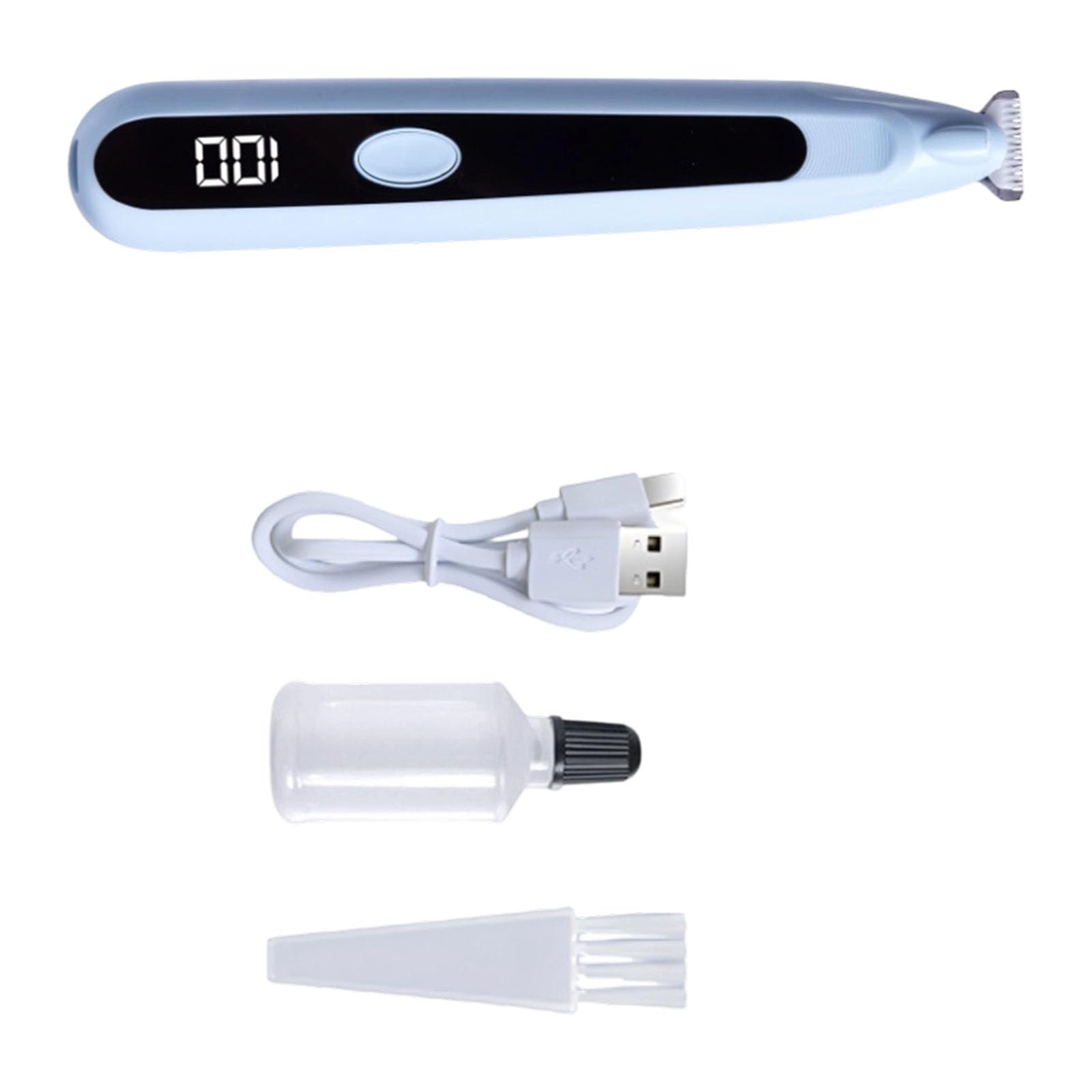 Multifunctional Pet Grooming Scissors Electric Hair Cutter Smooth Operate Hair Trimmer for Fine Coat Detailing Dog Grooming Scissors