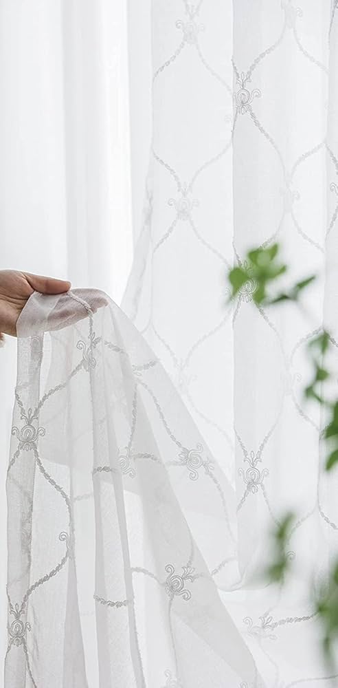 非売品・新品未使用】ディノス⚫︎モロッコ柄レースカーテン⚫︎100 非売品・新品未使用】ディノス⚫︎モロッコ柄レースカーテン⚫︎100