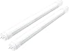 WYZM 2PCS F15T8 LED Tube Light,120V,7W,18 Length,5000K Daylight White,Rotatable End Caps,Frosted Cover,18 Inch Tube Light, F15T8 LED Replacement for Bulb.
