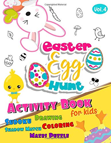 Easter Activity Book for Kids Ages 4-8: Easter Puzzle Book & Easter Coloring Books for Kids Ages 2-4 Easter Activity Book for Kids Ages 4-8: Easter Puzzle Book & Easter Coloring Books for Kids Ages 2-4
