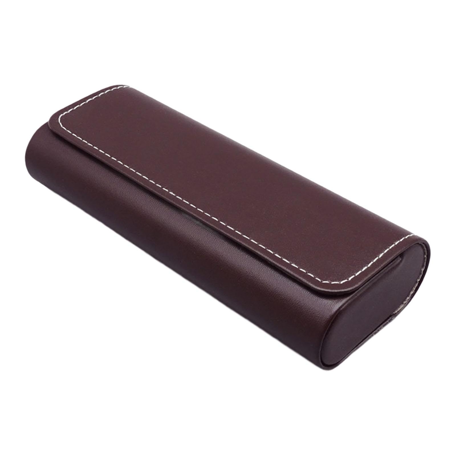 Eyeglasses Box Storage Bin Portable Glasses Holder Compact Sunglasses Holder Coffee-image-22