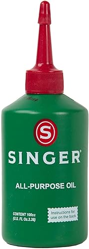 Singer Aceite para máquina de coser multiusos, 3.38 onzas líquidas