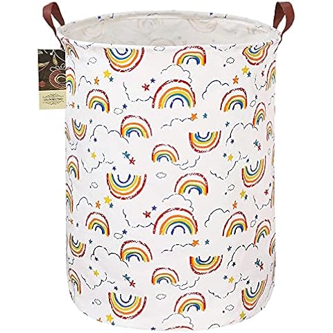 HUNRUNG Canasta de lavandería plegable Cover