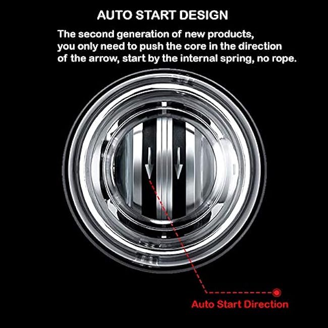 Auto-Start Wrist Power Gyro Ball, Wrist Strengthener and Forearm Exerciser for Stronger Arm Fingers Wrist Bones and Muscle with LED Lights