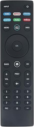 XRT140 - Control remoto de repuesto para Vizio P-Series M-Series V 4K HDR Smart TV P65Q9-H1 M656-H4 M55Q8-H1 M586x-H1 M706x-H3 M50Q7-H1 M556-H1