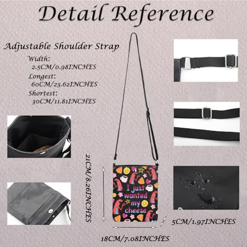 MNIGIU Smiling-F Cartoon Inspired Gift Allan Crossbody Bag Smiling-F Lover Gift Smiling-F Merch For Allan Fans2