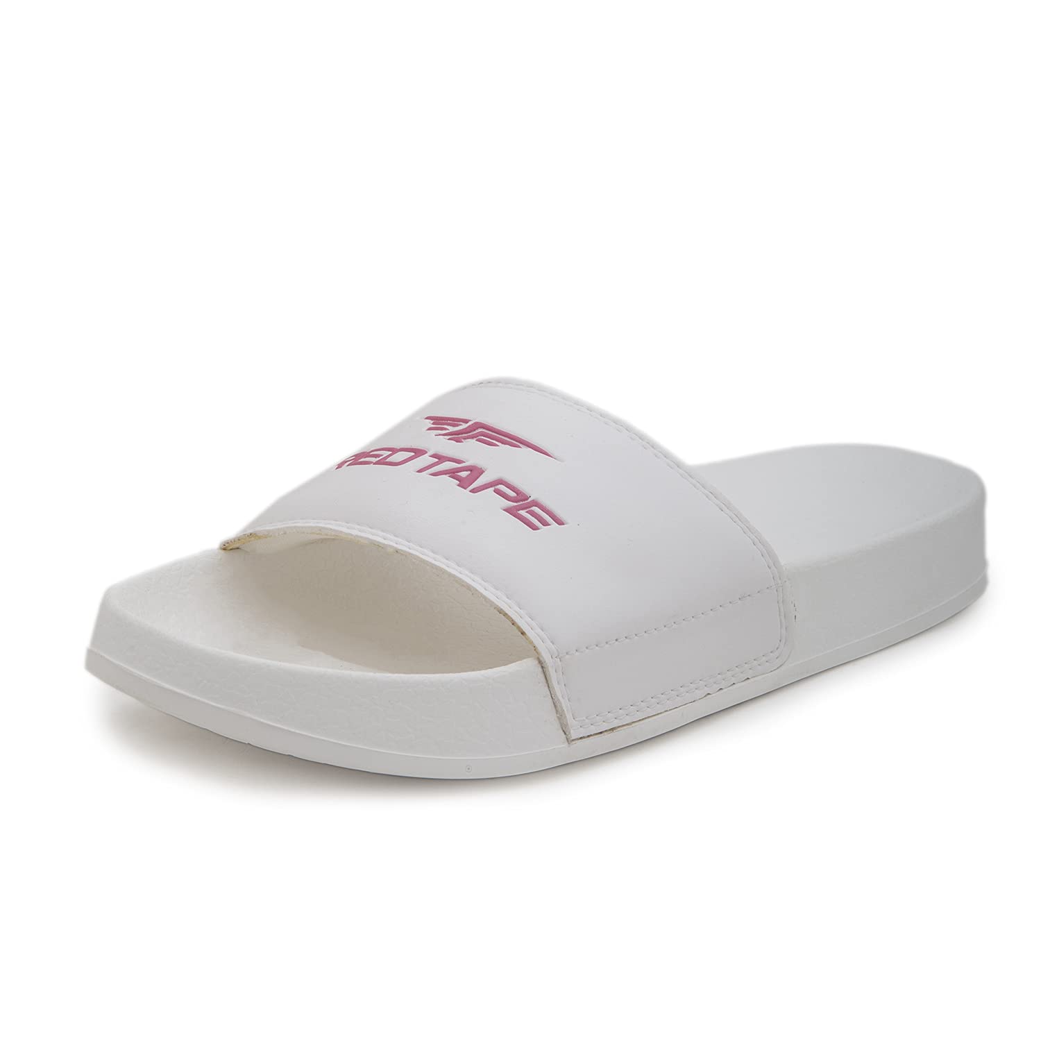 Red Tape Womens White Sliders-3 (B09HKRPW9W) Amazon Price History, Amazon Price Tracker