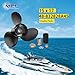 VIF Boat Propeller Compatible with Mercruiser Alpha One/Bravo One Outboard Motors 135HP 150HP 175HP 200HP (15x17P #48-832828A45 with hub kit, 3-Blades 135-300HP)