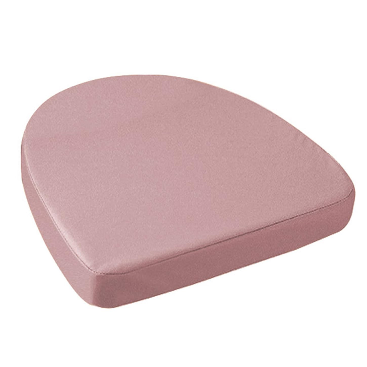 ping bu Waterproof U-shaped Chair Seat Pad Outdoor Garden Cushion,Thick U Shape Seat Cushion Dining Chair Pad for Garden/Home/Office/Indoor (45x45x5cm,Pink) โ image 1