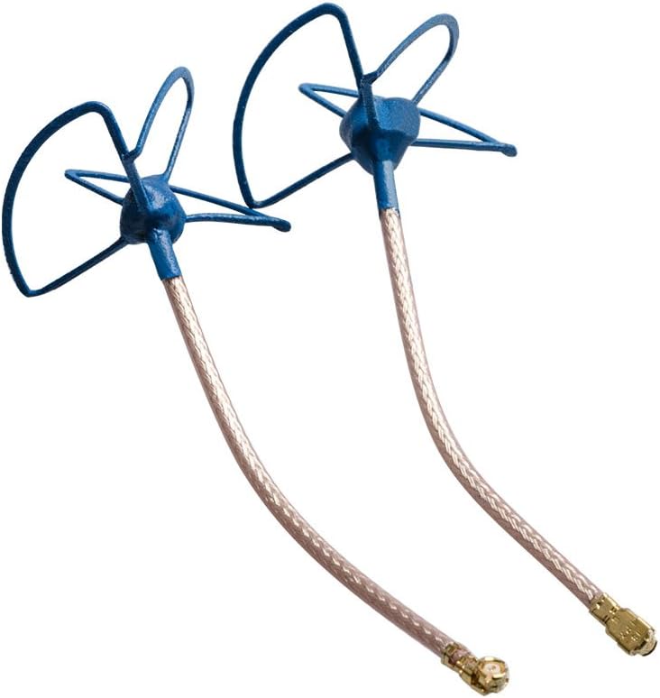 AKK IL04 5.8Ghz IPEX Circular FPV Antenna U.FL Connector(Blue)