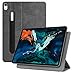 Produktbild Fintie Hülle für iPad Pro 12.9" 3. Gen 2018 (Kompatibel mit Apple Pencil 2. Gen, kabelloser Ladefunktion) - Superleicht Stand Schutzhülle mit Auto Sleep/Wake, magnetische Befestigun, Rustikal grau