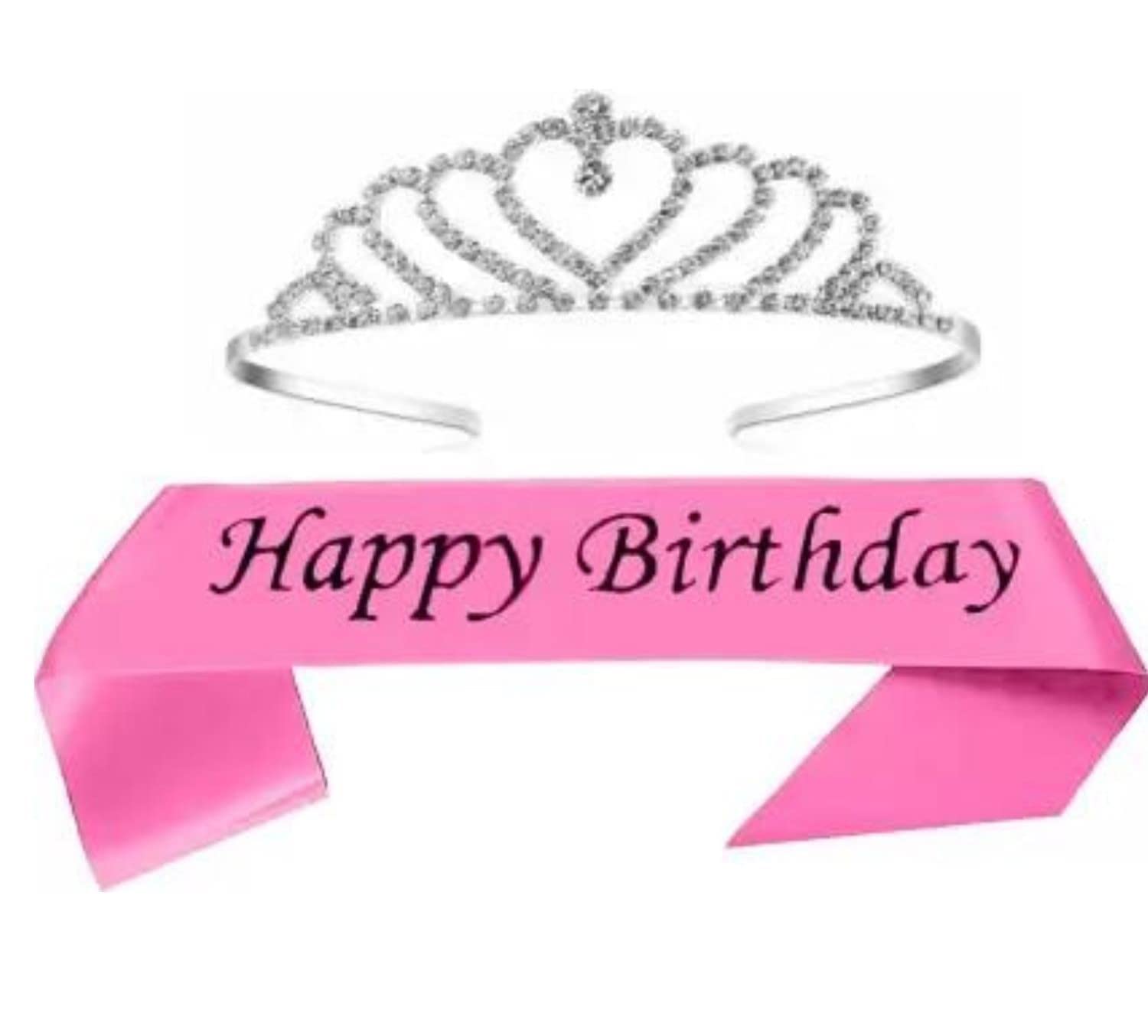 See full amazon price history chart for Arisers Birthday Sash & Crown Tiara Set - Birthday Girl Pink Satin Sash Ribbon and Diamond Studded Crown/Tiara Sash Birthday Gift for Girls Women Arisers Birthday Sash & Crown Tiara Set - Birthday Girl Pink Satin Sash Ribbon and Diamond Studded Crown/Tiara Sash Birthday Gift for Girls Women (B0BPPXT3QX) Amazon Price History, Amazon Price Tracker