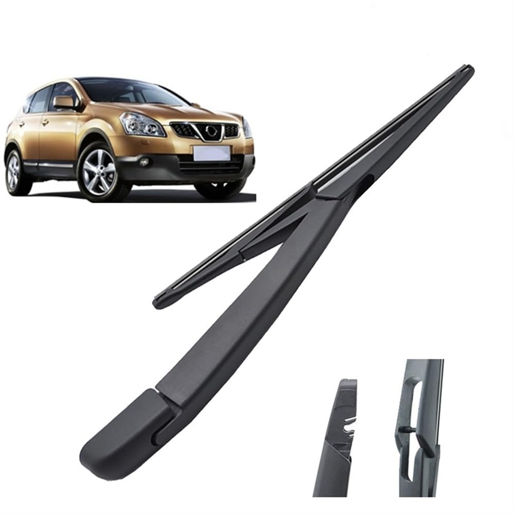Ckls Wiper Rear Blade For Nissan Qashqai Dualis J10 J11 2007-2020，Rear Windscreen Wiper Blades Set Durable Rear Wiper Blade