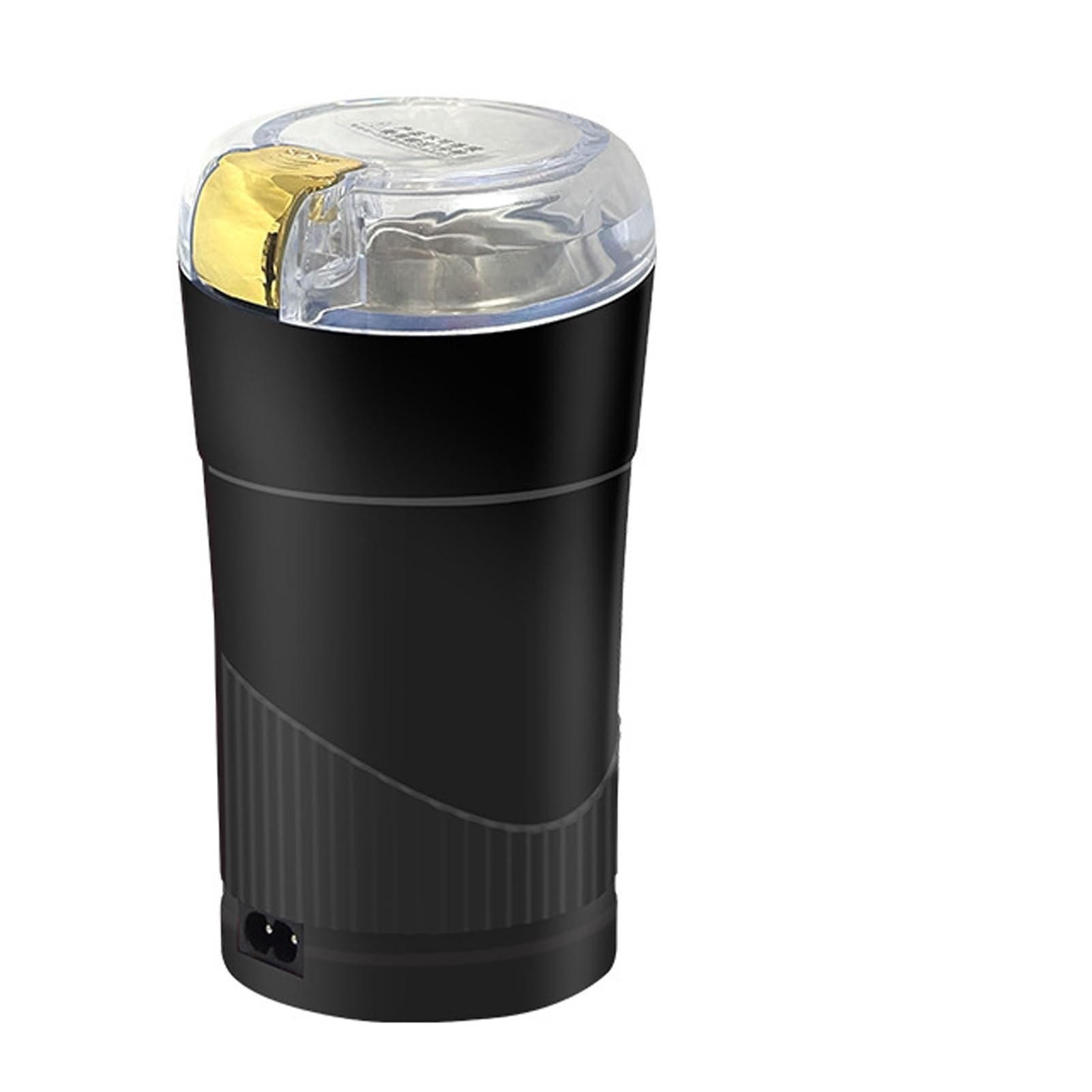 Molinillo mezclador eléctrico, Molinillo de pimienta eléctrico pequeño, herramienta molienda especias cocina for granos café, máquina portátil, viaje(Nero)
