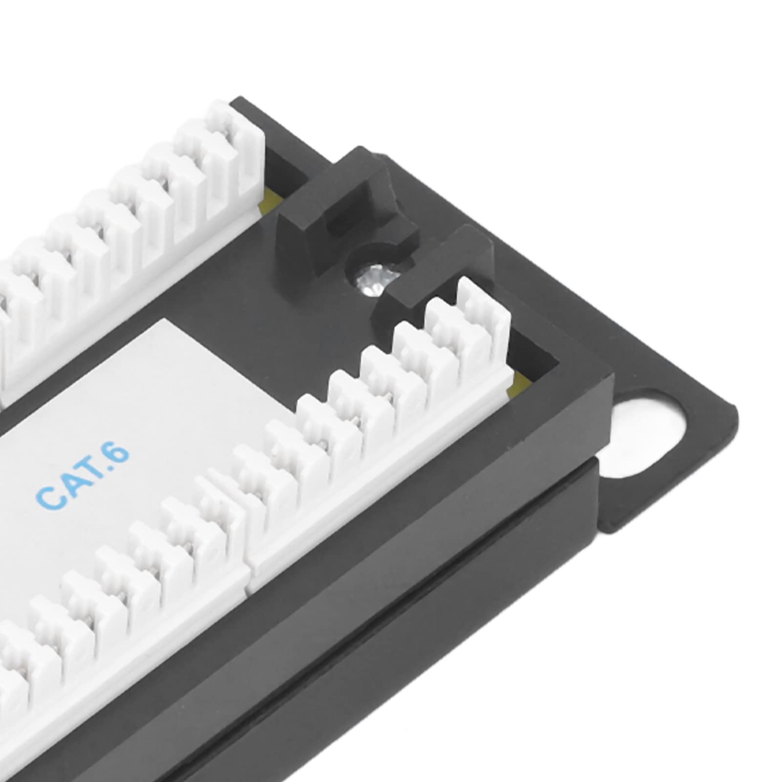 Panneau De Brassage 8 Ports Cat6 - Montage Mural Ou Rack 19" - Gigabit Ethernet, Connexions RJ45 - 8