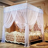 Amazon.com: DLYZAYE Square Mosquito Net,Bed Canopy Polyester