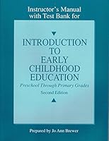 Sm Intro Early Child Ed Irm T/B 0205163726 Book Cover