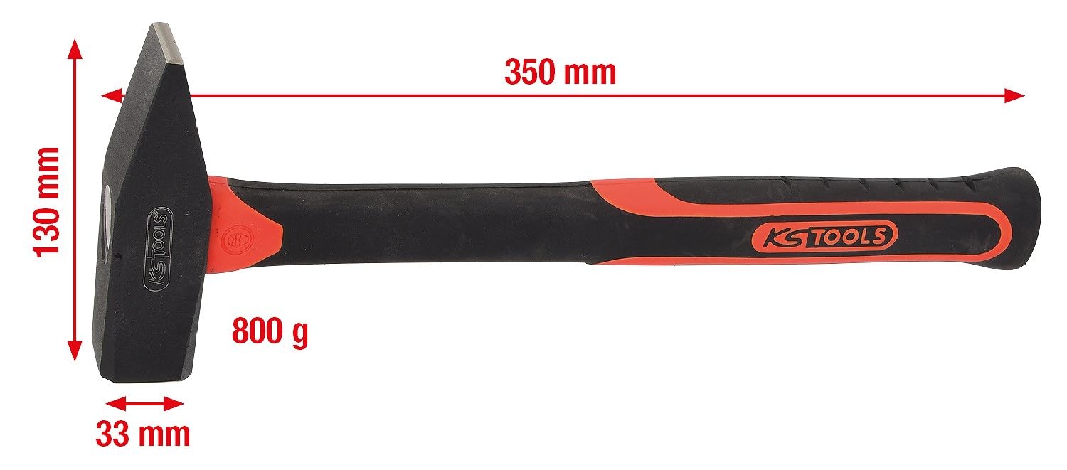 KS Tools 142.1381 Martello per Meccanica, 800G