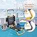 Bonnlo Beach Fishing Cart, Beach Wagon Trolley with 12