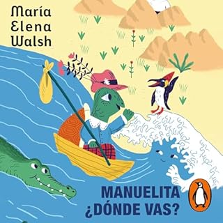 Diseño de la portada del título Manuelita &iquest;d&oacute;nde vas?