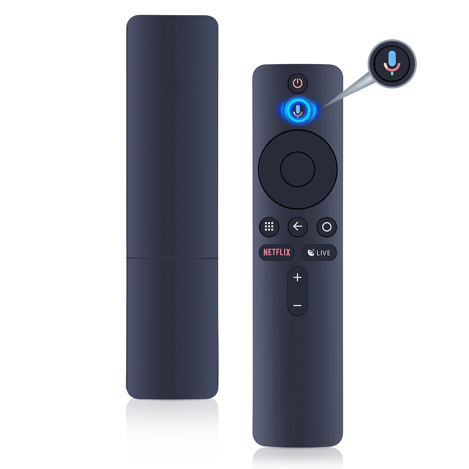 XMRM-006 Voice Remote Control Replacement suit for Xiaomi Mi Box Stick XMRM-006 Smart TV Box(Black)