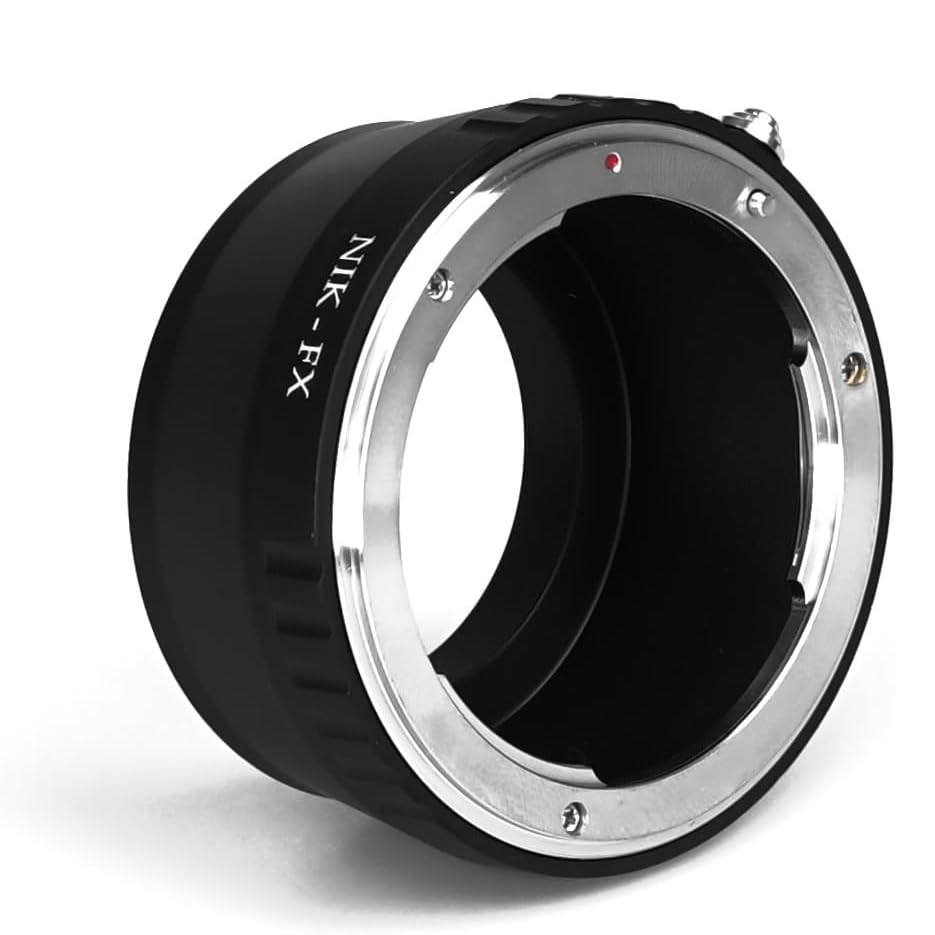 SOLO MESSA A FUOCO MANUALE Con questo adattatore è possibile utilizzare tutti gli obiettivi COMPATIBILE CON ATTACCO compatibile con Nikon su tutte le fotocamere con attacco a baionetta COMPATIBILE CON Fujifilm FX. (TUTTI GLI OBIETTIVI DELLE REFLEX NUOVE E VECCHIE)