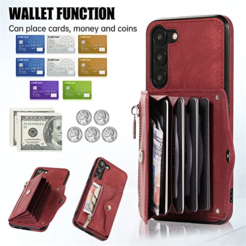 Housse cuir Samsung Note 20 rose anti perte avec cordon de cou ajustable - 5
