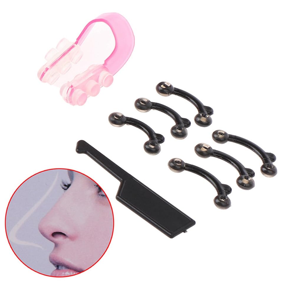 Pince-nez correcteur 3D Beauté 3D - Massage du nez - Soulève le nez - Pince à relever le nez - Réducteur de nez fin