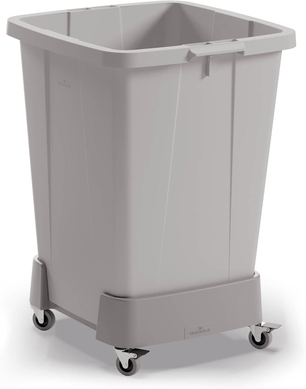 Durable DURABIN® 334137 - Carrito para cubo de basura (90 L, polipropileno reciclado), color grafito
