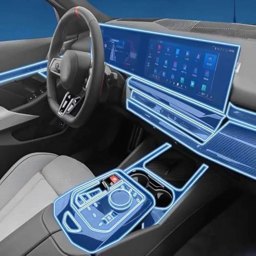 Película protectora para salpicadero BMW M5 25: adiós a los arañazos en tu pantalla GPS multimedia