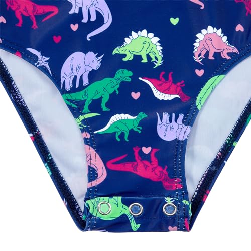 Image of Zando Girls Bathing Suit Size 2-10 Years - Cute Toddler Swimsuit Girl Adjustable One Piece Swimwear for Summer Beach Wear