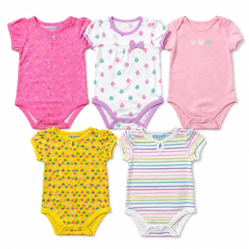 Image of Unisex Baby Footed Sleepsuits | Long Sleeve Footed Sleepsuits | Baby Rompers Cotton Sleeveless| Long Sleeve Bodysuits IHalf sleeve onesies