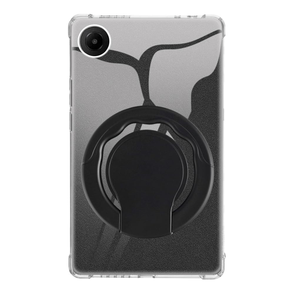Coque TCL Tab 8 Gen 2 antichoc avec support bague transparent - 8