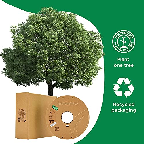 Polymaker 70820 PolyTerra PLA Filament PLA geringerer Kunststoffgehalt 1.75mm 1000g Schwarz (matt) 1 - Image 6