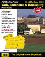 York/Lancaster/Harrisburg, Pa Atlas: Street Map Book 0875303226 Book Cover