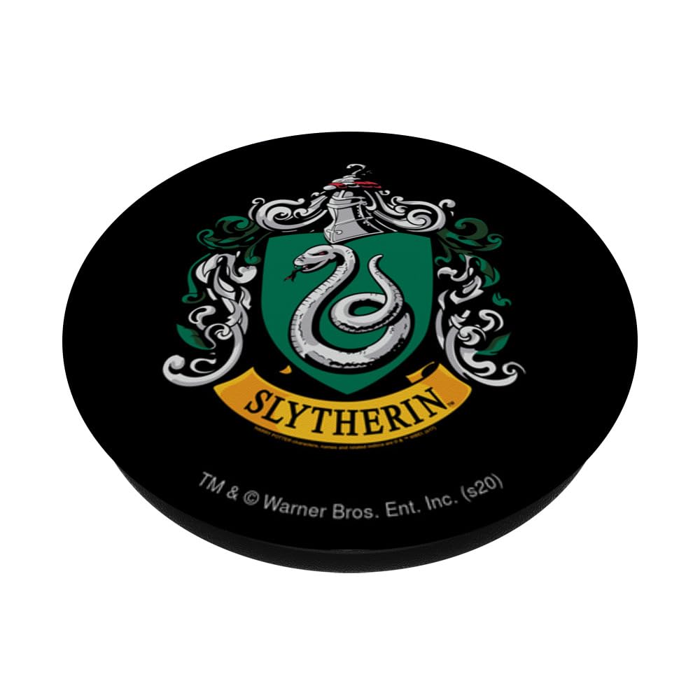 Harry Potter Slytherin House Crest PopSockets Adhesive PopGrip, Black - Image 2