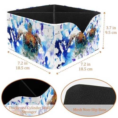 Fournitures de bureau tortue avec pot rangement 4 compartiments - 4