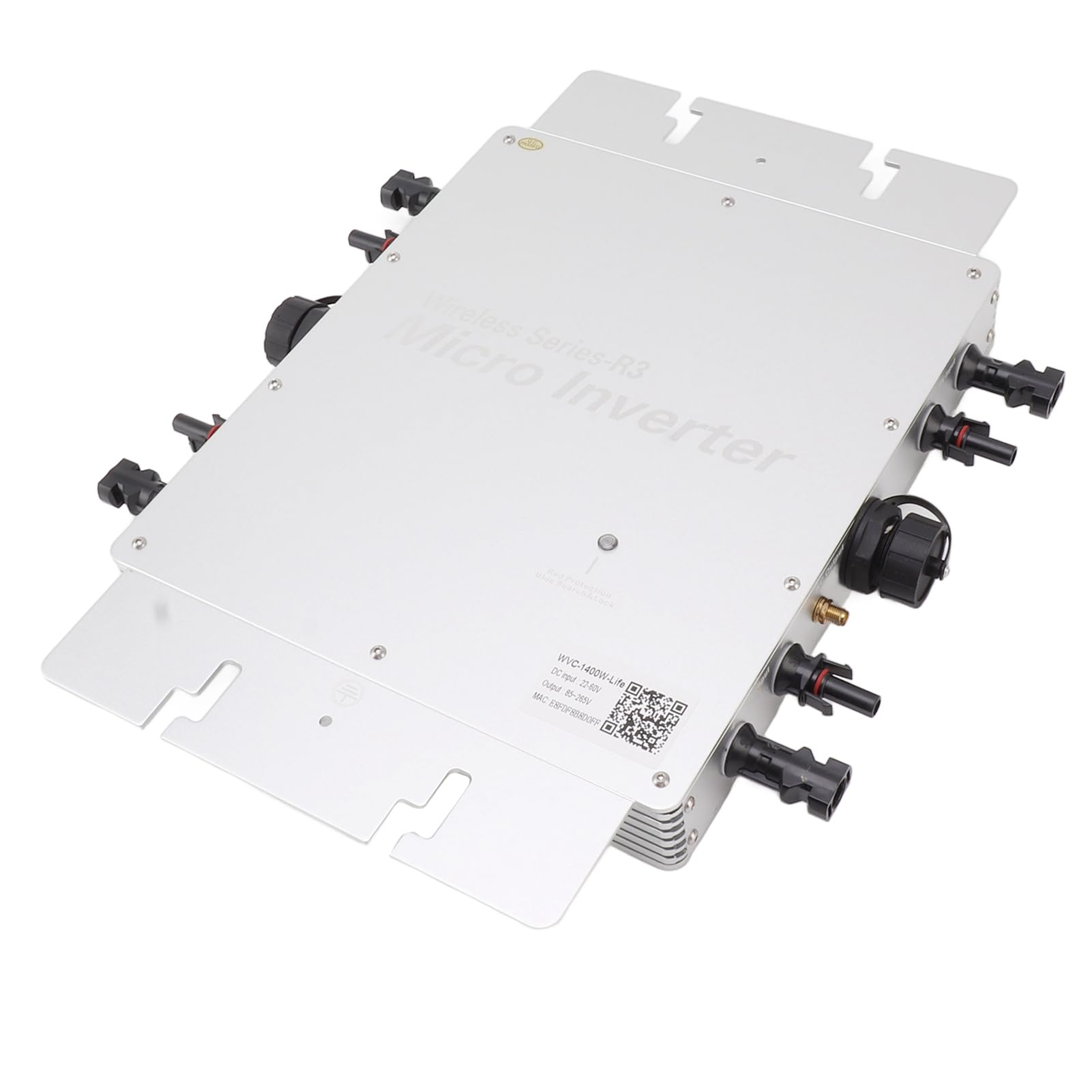 Mikro Inwerter Sieciowy 1400W, Wodoodporny IP65, Inwerter Energii